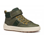 Bottines Geox WEEMBLE J56HAA Vert Militaire