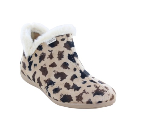 La Maison de l'Espadrille 6062 - VACHE Marron / Beige