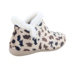 Pantoufles Femme La Maison de l'Espadrille 6062 - VACHE Marron / Beige