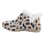 Pantoufles Femme La Maison de l'Espadrille 6062 - VACHE Marron / Beige