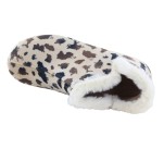 Pantoufles Femme La Maison de l'Espadrille 6062 - VACHE Marron / Beige