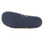 Pantoufles Femme La Maison de l'Espadrille 6028 - LEOPARD Marron / Noir