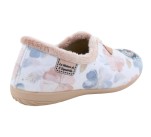 Pantoufles Femme La Maison de l'Espadrille 6150 - CHAT Nude