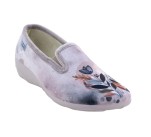 Pantoufles Femme La Maison de l'Espadrille 6226 - HIB Taupe