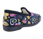 Pantoufles Femme La Maison de l'Espadrille 6257 - VIE Noir
