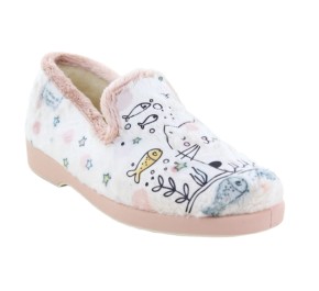 Pantoufles Femme La Maison de l'Espadrille 6503 - TWIN Nude