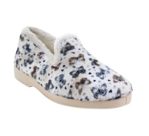 Pantoufles Femme La Maison de L'Espadrille 6223 - PAPILLON Beige