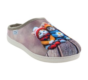Mules femme La Maison de l'Espadrille 136 - CHATON Beige