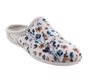 Mules femme  La Maison de l'Espadrille 6214 - FLEUR Beige