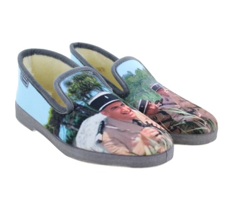 La Maison de l'Espadrille 7706 - TRIO Bleu / Gris