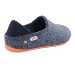 Pantoufles La Maison de l'Espadrille 6717- NEW Anthracite