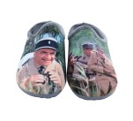 Mules humoristiques 'Gendarmes de St Tropez' La Maison de l'Espadrille 6776 - FUNES 4 Gris