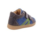 Bottines  Babybotte AILEFAN VELCRO Marron / Bleu