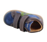 Bottines  Babybotte AILEFAN VELCRO Marron / Bleu