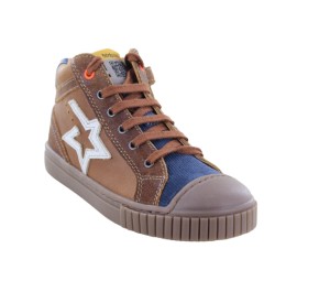 Bottines garçon  Babybotte KARLOS 9547 Marron Foncé