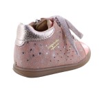 Bottines  Babybotte FASTY ZIP Saumon