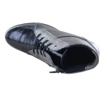 Bottines à lacets  Suave ROMUS 9921 Noir Verni