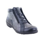 Bottines  Suave SENA 8070 Noir Argent