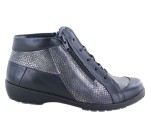 Bottines  Suave SENA 8070 Noir Argent