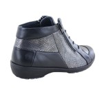 Bottines  Suave SENA 8070 Noir Argent
