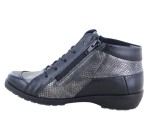 Bottines  Suave SENA 8070 Noir Argent