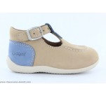 Chaussures Kickers BONBEK Beige / Marine / Bleu