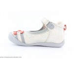 Chaussures Babybotte SHIFALI Argent / Corail