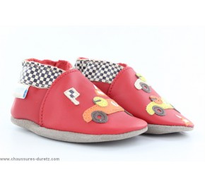 Chaussons enfant Robeez SPEED Rouge