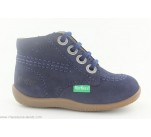 Bottines  Kickers BILLY Marine Nubuck