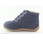 Bottines  Kickers BILLY Marine Nubuck