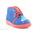 Pantoufles  Bellamy VALENTIN Marine / Rouge