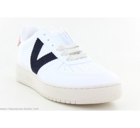 Baskets junior  Victoria NIKY 129101 Blanc Marine