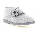 Pantoufles Femme La Maison de l'Espadrille 7644 - CECILIA Gris