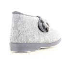 Pantoufles Femme La Maison de l'Espadrille 7644 - CECILIA Gris
