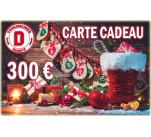 Carte Cadeau de Noël Femme 300 € Duretz 