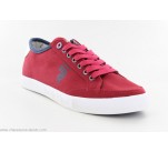 Baskets toiles  Redskins RIGEL Rouge