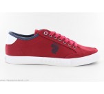 Baskets toiles  Redskins RIGEL Rouge