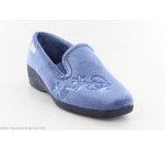Pantoufles Femme La Maison de l'Espadrille 6935 - DOUCE Bleu