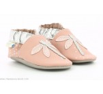 Chaussons  Robeez SHINY DRAGONFLY Rose