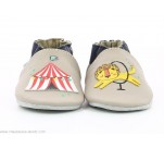 Chaussons Robeez LION CIRCUS Taupe