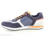 Baskets  Redskins STITCH Marine/ Blanc /Orange