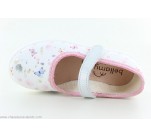 Pantoufles  Bellamy PIXY Papillon Blanc