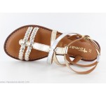 Sandales  Tamaris USB Gold / Silver