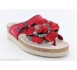 Tongs Mephisto HELEN FLOWER Rouge