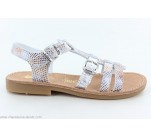 Sandales fIllette  Bopy ESABOU Argent