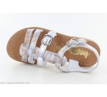 Sandales fIllette  Bopy ESABOU Argent