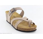 Tongs La Maison de l'Espadrille AXIL2 3577 Beige