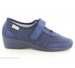 Pantoufles Femme La Maison de l'Espadrille 2921 - ROMANE Marine