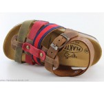 Sandales  Plakton PENNY Marron / Rouge