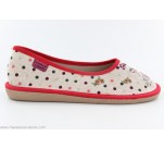 Ballerines Femme La Maison de l'Espadrille FEN 2372-1 LIN